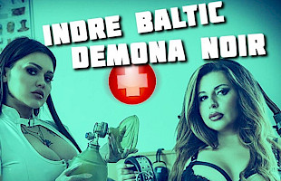 Lady Indre Baltic und Demona Noir